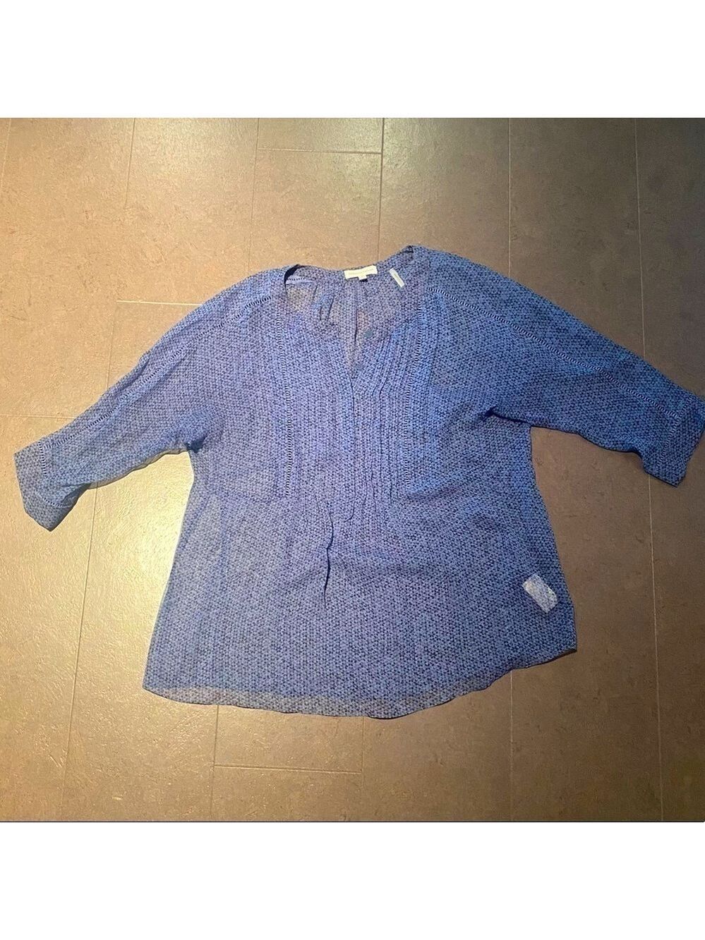 REBECCA Taylor sheer blouse size 4